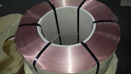 99.2% Cu 0.96mm Copperize Tire Bead Wire , 2100mpa tensile strength wire OEM