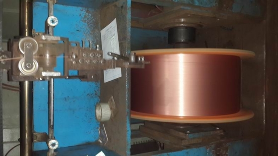 99.2% Cu 0.96mm Copperize Tire Bead Wire , 2100mpa tensile strength wire OEM