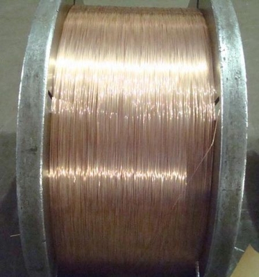 99.2% Cu 0.96mm Copperize Tire Bead Wire , 2100mpa tensile strength wire OEM