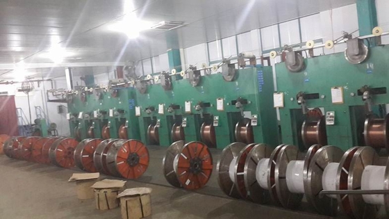 ISO9001 Copper Clad Steel Wire For Automobiles , Yield Rate 94%