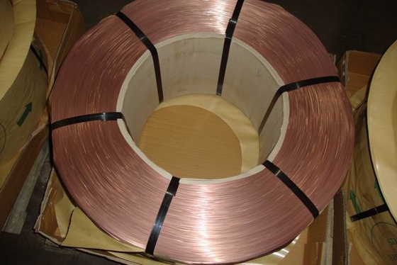 Cold Drawn 2MM Steel Wire For Bicycle Tire , 0.3g/kg Bronze Coated