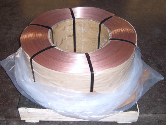 1 MM Diameter Bike Tire Tyre Bead Wire , High Copper Coated Steel Wires