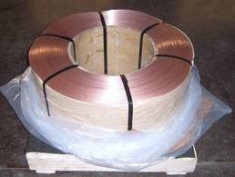 Ρόδα 1.55MM, ντυμένος ορείχαλκος καλωδίων χαντρών ροδών Copperize οχημάτων χαλκός ντυμένος
